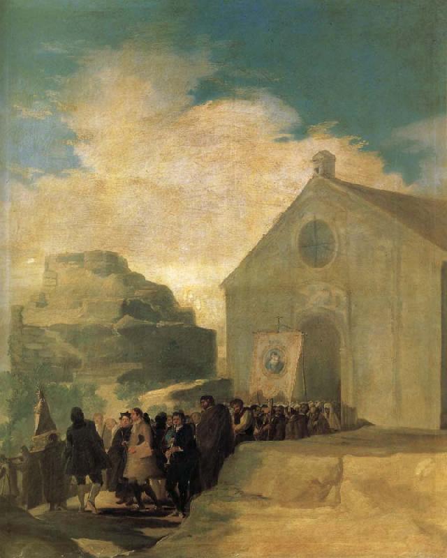 Francisco Goya Village Procession